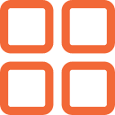 Modular Icon Orange